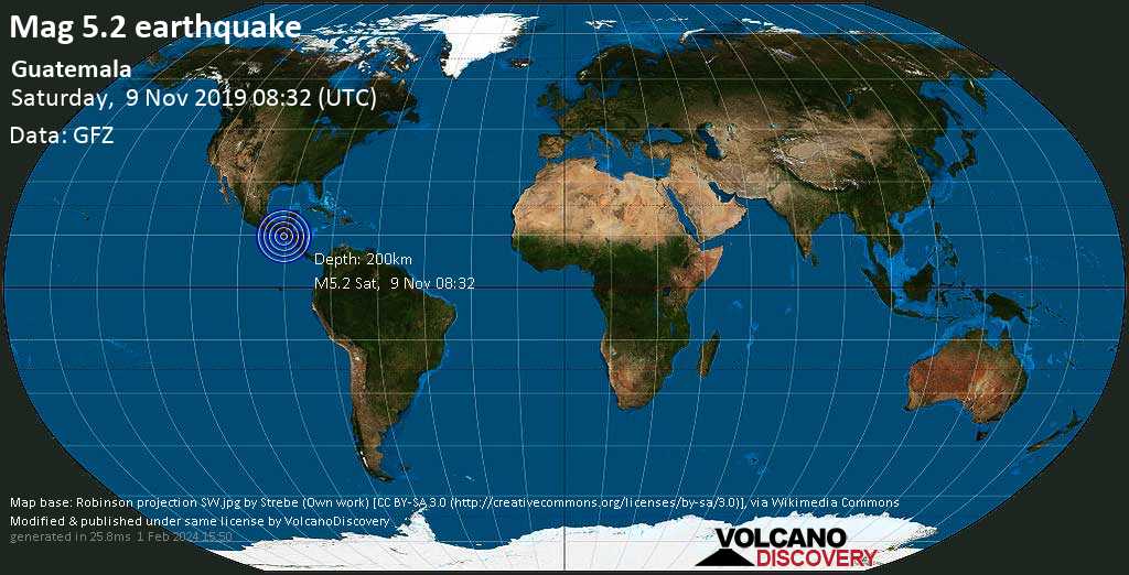 Informe Terremoto Terremoto Magnitud 52 Sábado 9