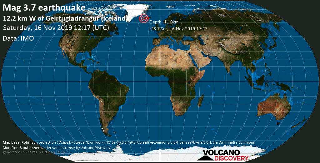 Informe Terremoto Terremoto Magnitud 37 Sábado 16