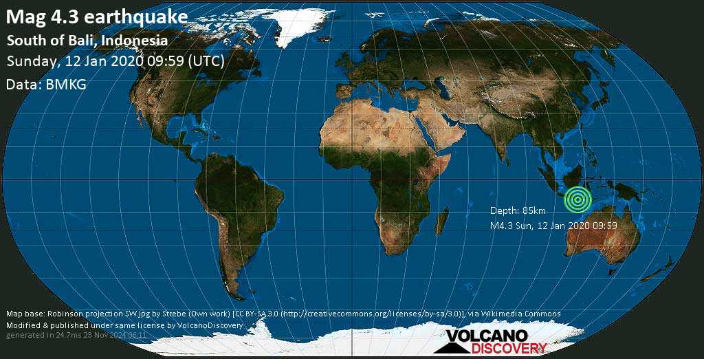 Info Tremblement De Terre M43 Earthquake On Dimanche 12