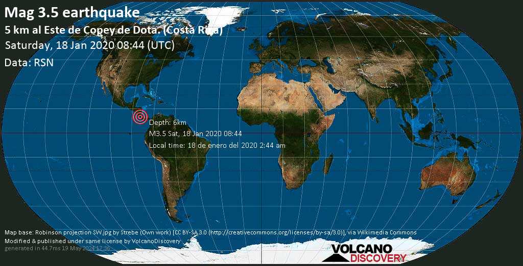 Info Tremblement De Terre M35 Earthquake On Saturday 18